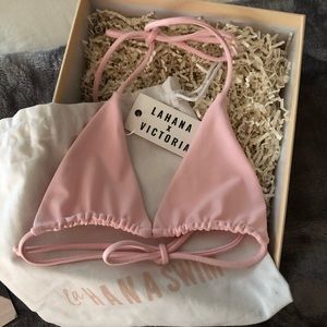 🌸LAHANA SWIM SIZE S LOS ROQUES BIKINI TOP